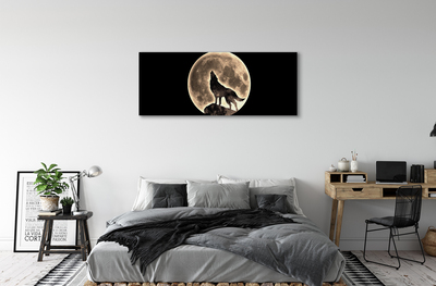 Quadro em tela Lua do Lobo