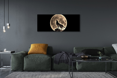 Quadro em tela Lua do Lobo