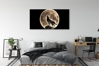 Quadro em tela Lua do Lobo