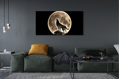 Quadro em tela Lua do Lobo