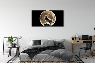 Quadro em tela Lua do Lobo