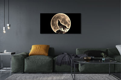 Quadro em tela Lua do Lobo