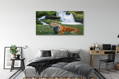 Pintura em tela Cachoeira do Tigre