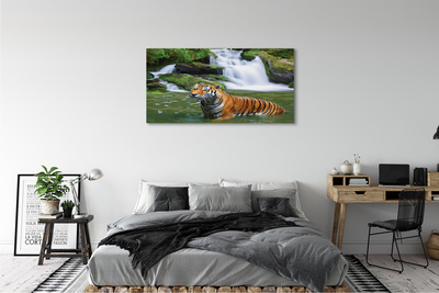 Pintura em tela Cachoeira do Tigre