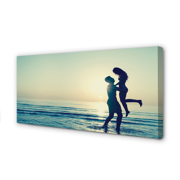 Quadro em tela Mar de gente