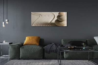 Quadro em tela Estrutura de areia e pedra