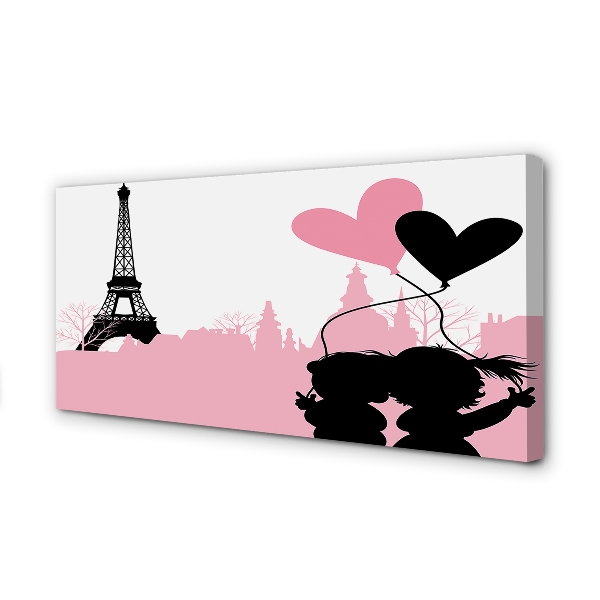 Quadro em tela Torre do coração da cidade