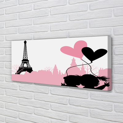 Quadro em tela Torre do coração da cidade