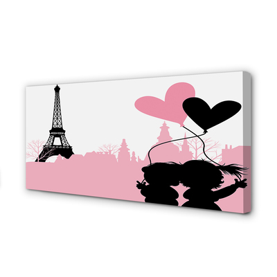 Quadro em tela Torre do coração da cidade