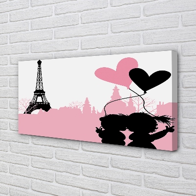 Quadro em tela Torre do coração da cidade