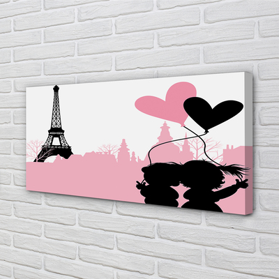 Quadro em tela Torre do coração da cidade