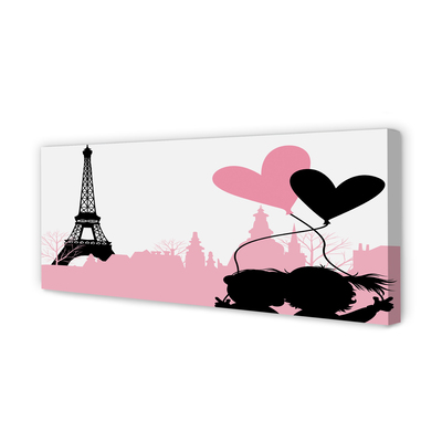 Quadro em tela Torre do coração da cidade