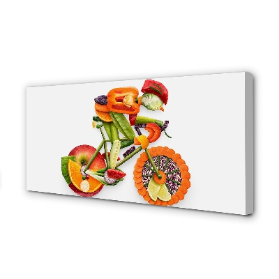 Pintura em tela Um homem feito de vegetais