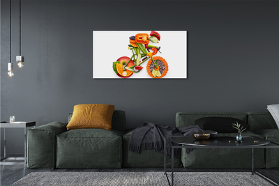 Pintura em tela Um homem feito de vegetais