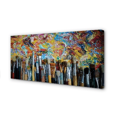 Pintura em tela Pincéis de esfregaço
