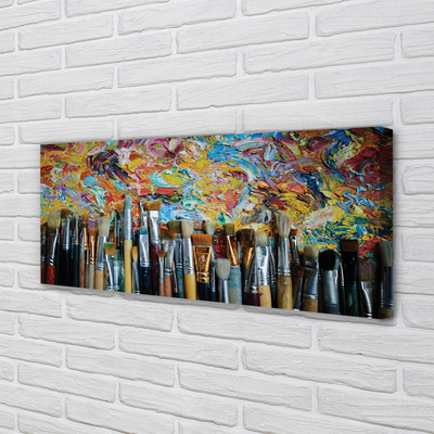 Pintura em tela Pincéis de esfregaço