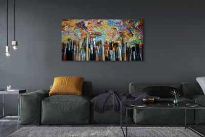 Pintura em tela Pincéis de esfregaço