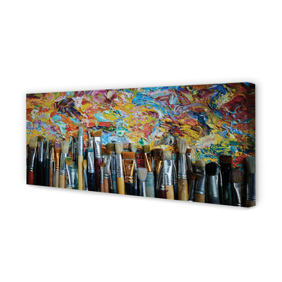 Pintura em tela Pincéis de esfregaço