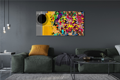 Pintura em tela Cores de violão acústico