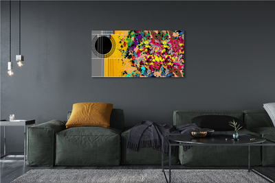 Pintura em tela Cores de violão acústico