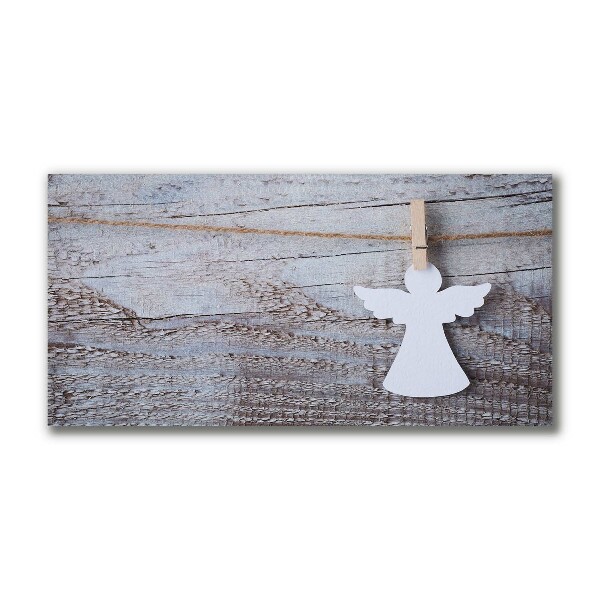 Quadro de parede em tela Anjo de Natal Inverno