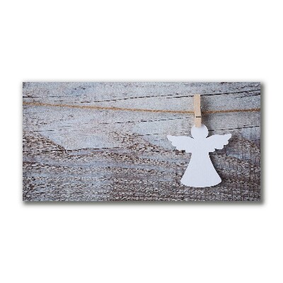 Quadro de parede em tela Anjo de Natal Inverno