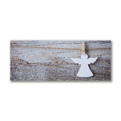 Quadro de parede em tela Anjo de Natal Inverno