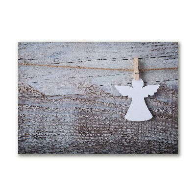 Quadro de parede em tela Anjo de Natal Inverno