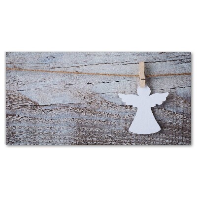 Quadro de parede em tela Anjo de Natal Inverno