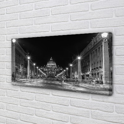 Quadro em tela Estrada da Capela de Roma