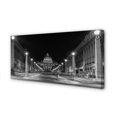 Quadro em tela Estrada da Capela de Roma