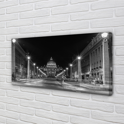 Quadro em tela Estrada da Capela de Roma