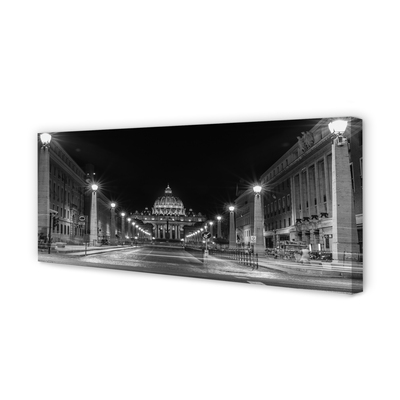 Quadro em tela Estrada da Capela de Roma