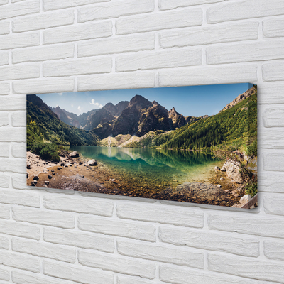 Quadro em tela Lago de montanha