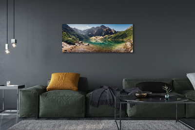 Quadro em tela Lago de montanha