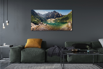 Quadro em tela Lago de montanha