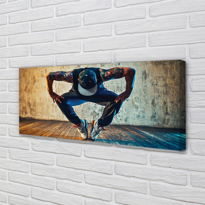 Pintura em tela Homem do hip-hop