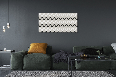 Quadro em tela Padrão de diamante