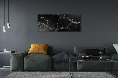 Quadro em tela Gotas de água espirrando