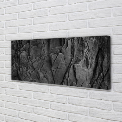 Quadro em tela Estrutura de pedra abstrata