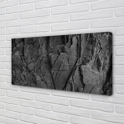 Quadro em tela Estrutura de pedra abstrata