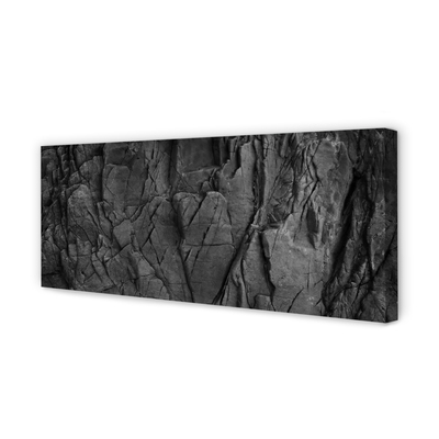 Quadro em tela Estrutura de pedra abstrata