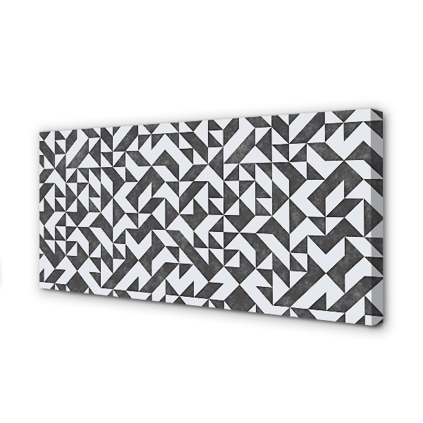 Pintura em tela Polígonos