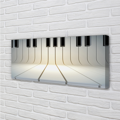 Pintura em tela Teclas de piano