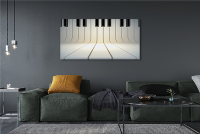 Pintura em tela Teclas de piano