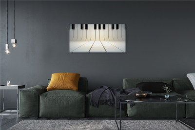 Pintura em tela Teclas de piano
