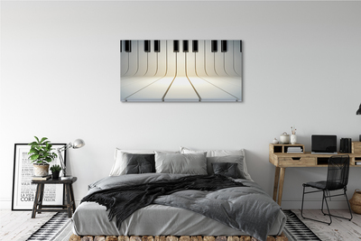 Pintura em tela Teclas de piano