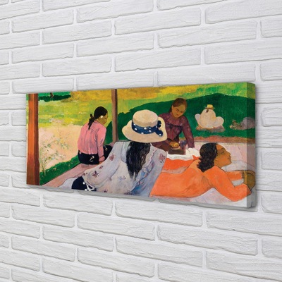 Pintura em tela Siesta - Paul Gauguin