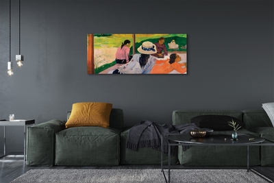 Pintura em tela Siesta - Paul Gauguin