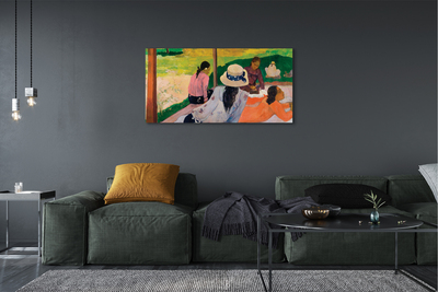 Pintura em tela Siesta - Paul Gauguin